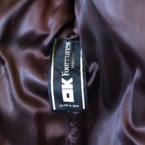 Vintage real fur jacket from France, late 70’s - Picture 3 of 4